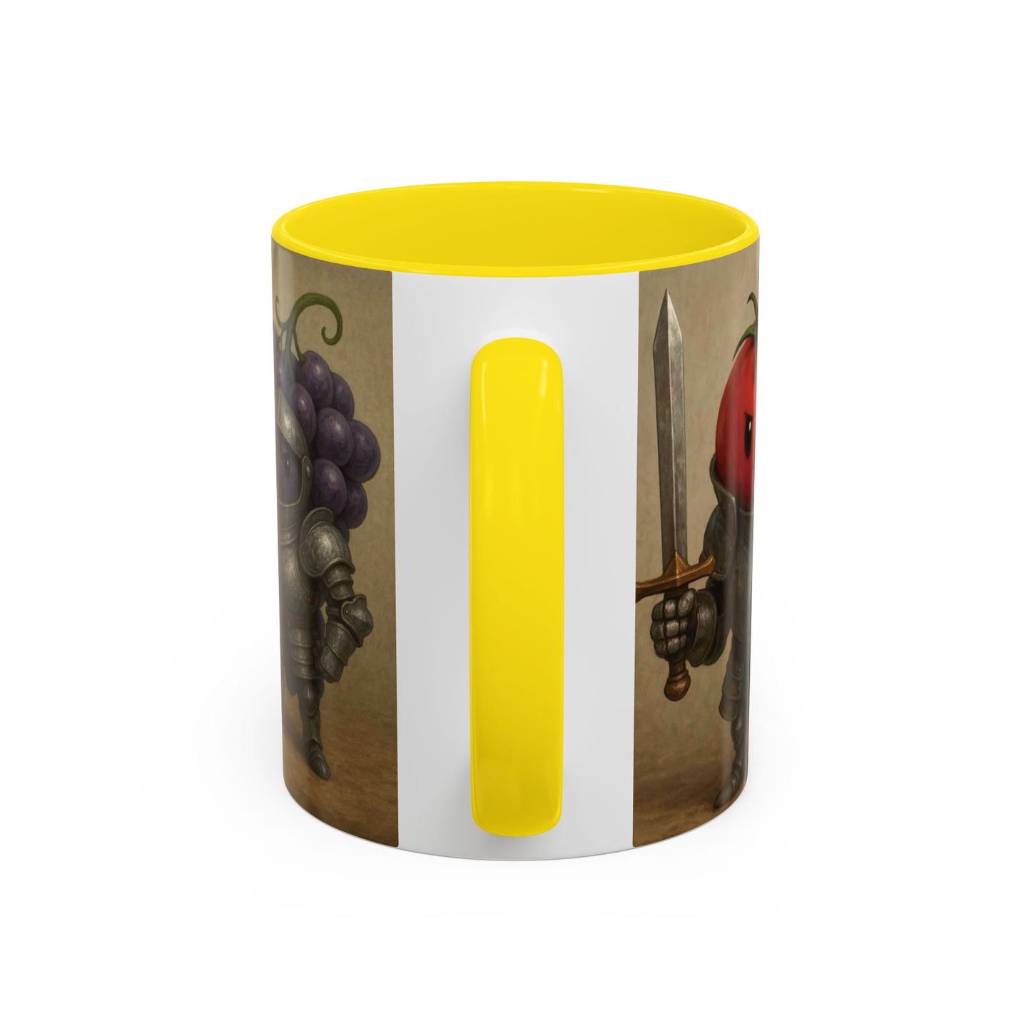 Fruit and Veggie Knights  Accent Coffee Mug (11, 15oz)