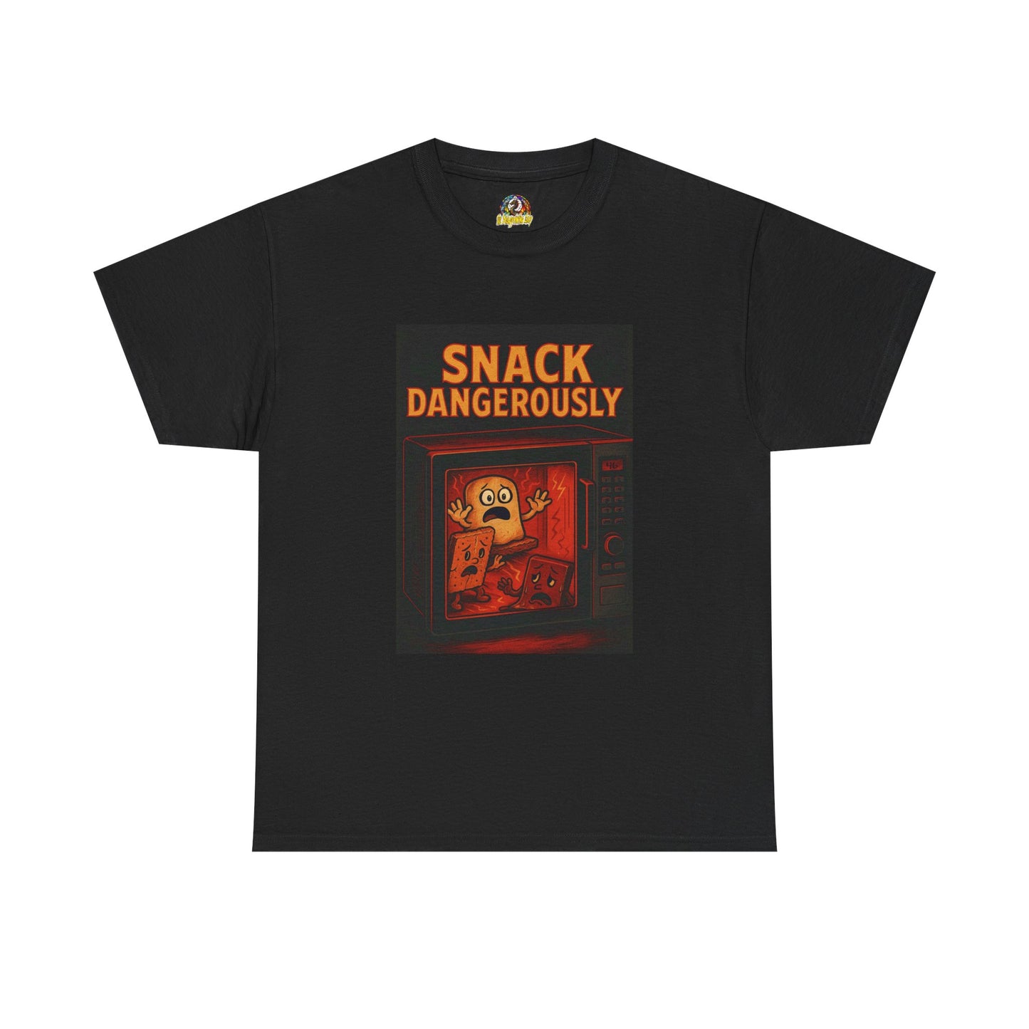 Snack Dangerously Unisex Heavy Cotton Tee