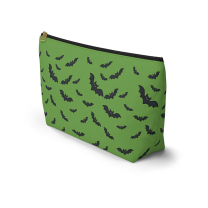 Bats in flight Accessory Pouch w T-bottom