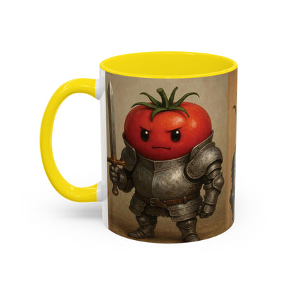 Fruit and Veggie Knights  Accent Coffee Mug (11, 15oz)