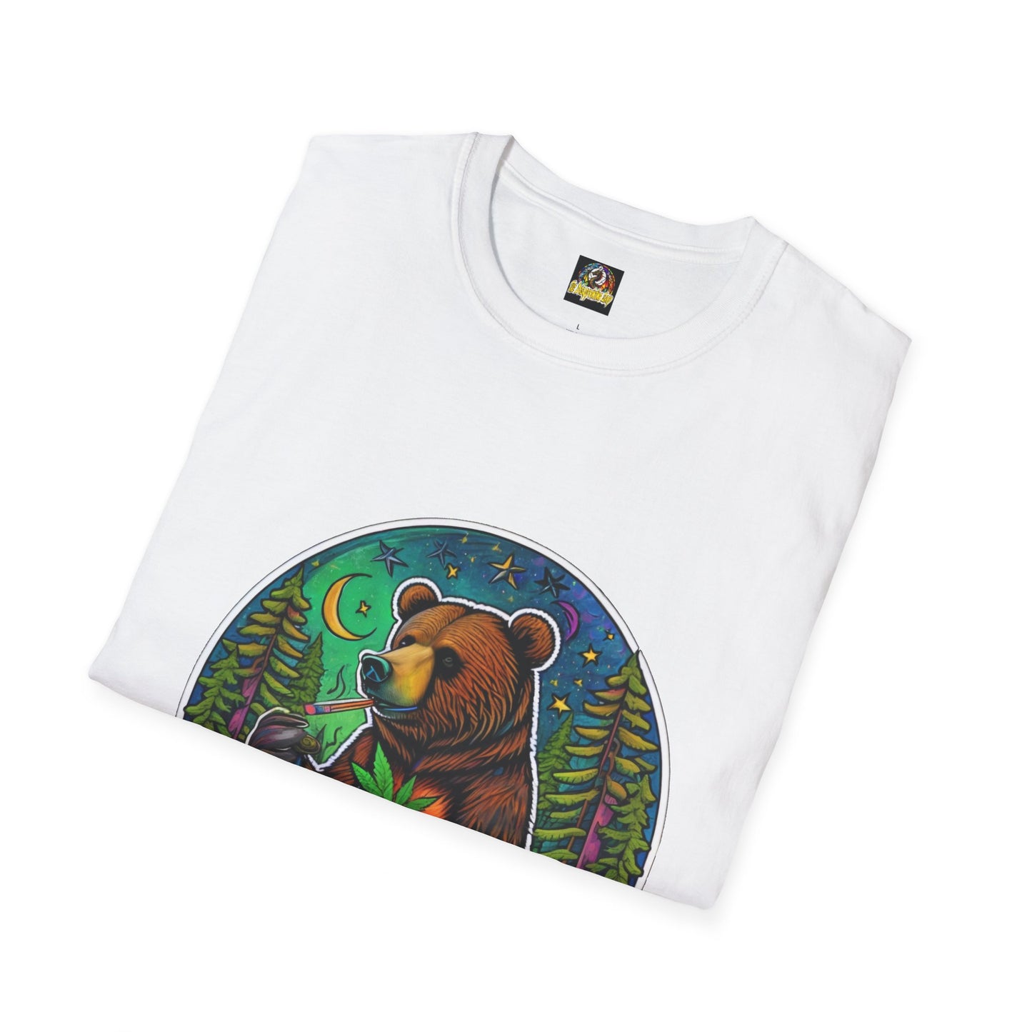 Tokey the Bear Unisex Softstyle T-Shirt