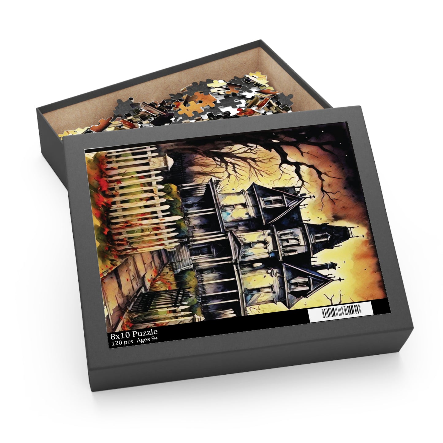 Haunted house puzzle (120, 252, 500-Piece)