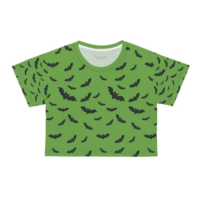 Bats in Flight Crop Tee