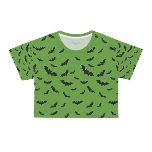 Bats in Flight Crop Tee