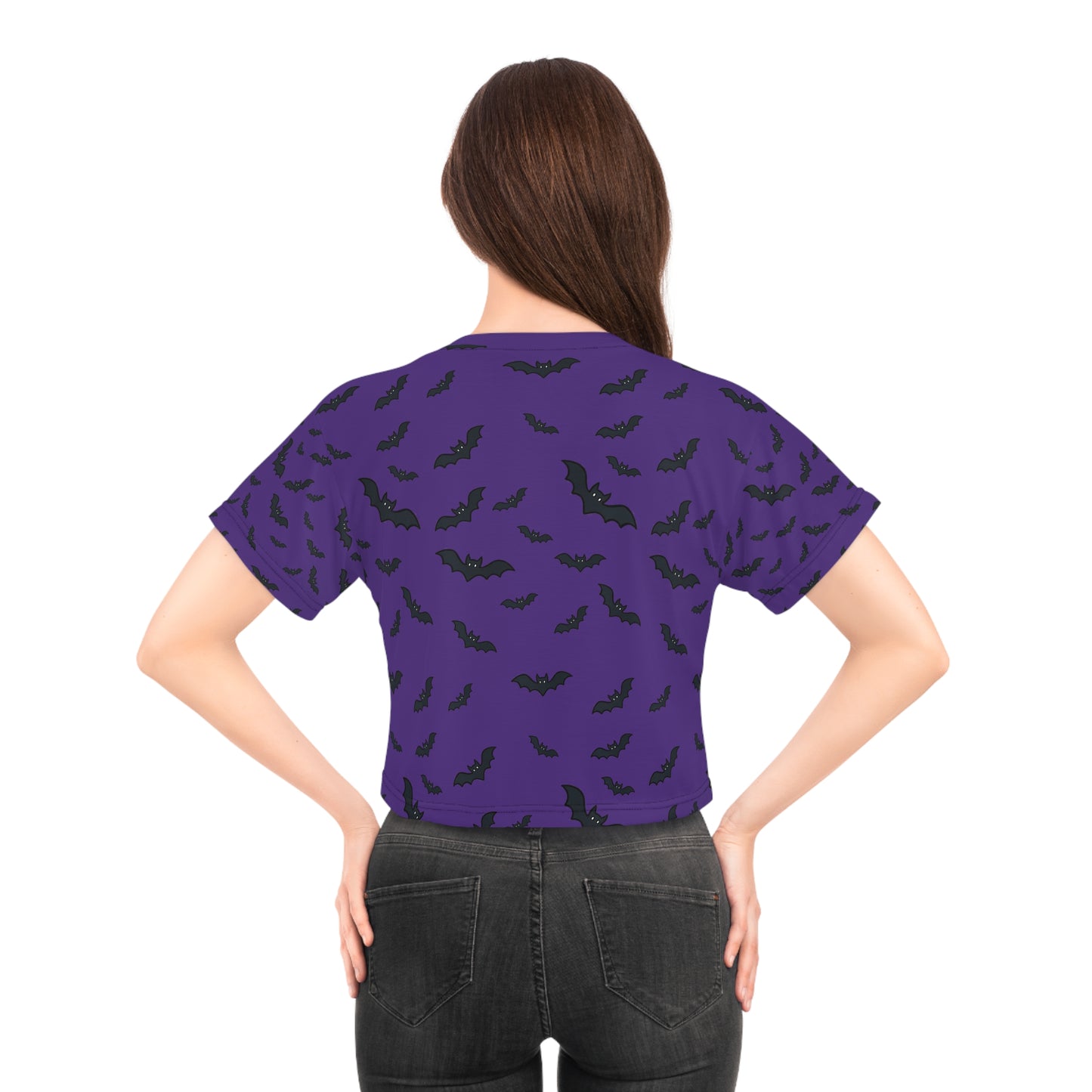Bats all over Crop Tee
