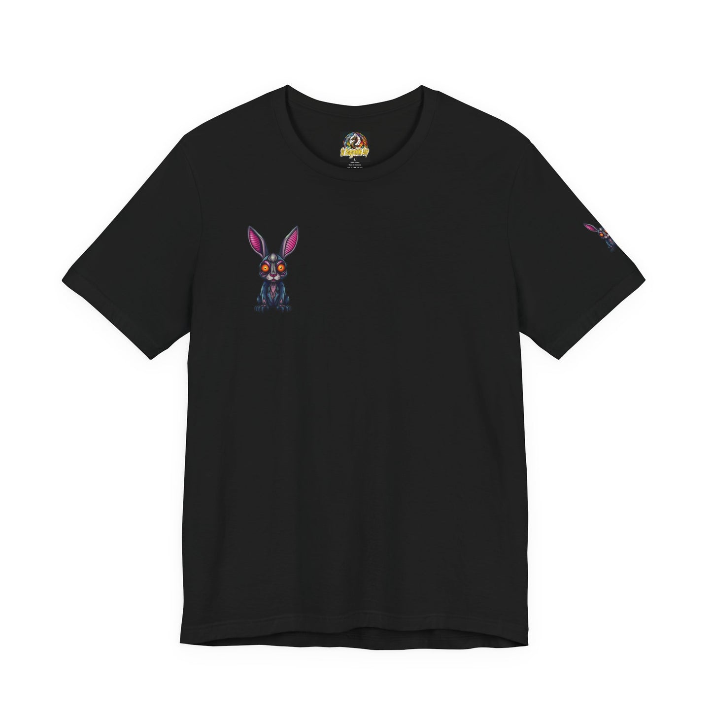 Stain Glass Bunny Unisex Jersey Short Sleeve Tee