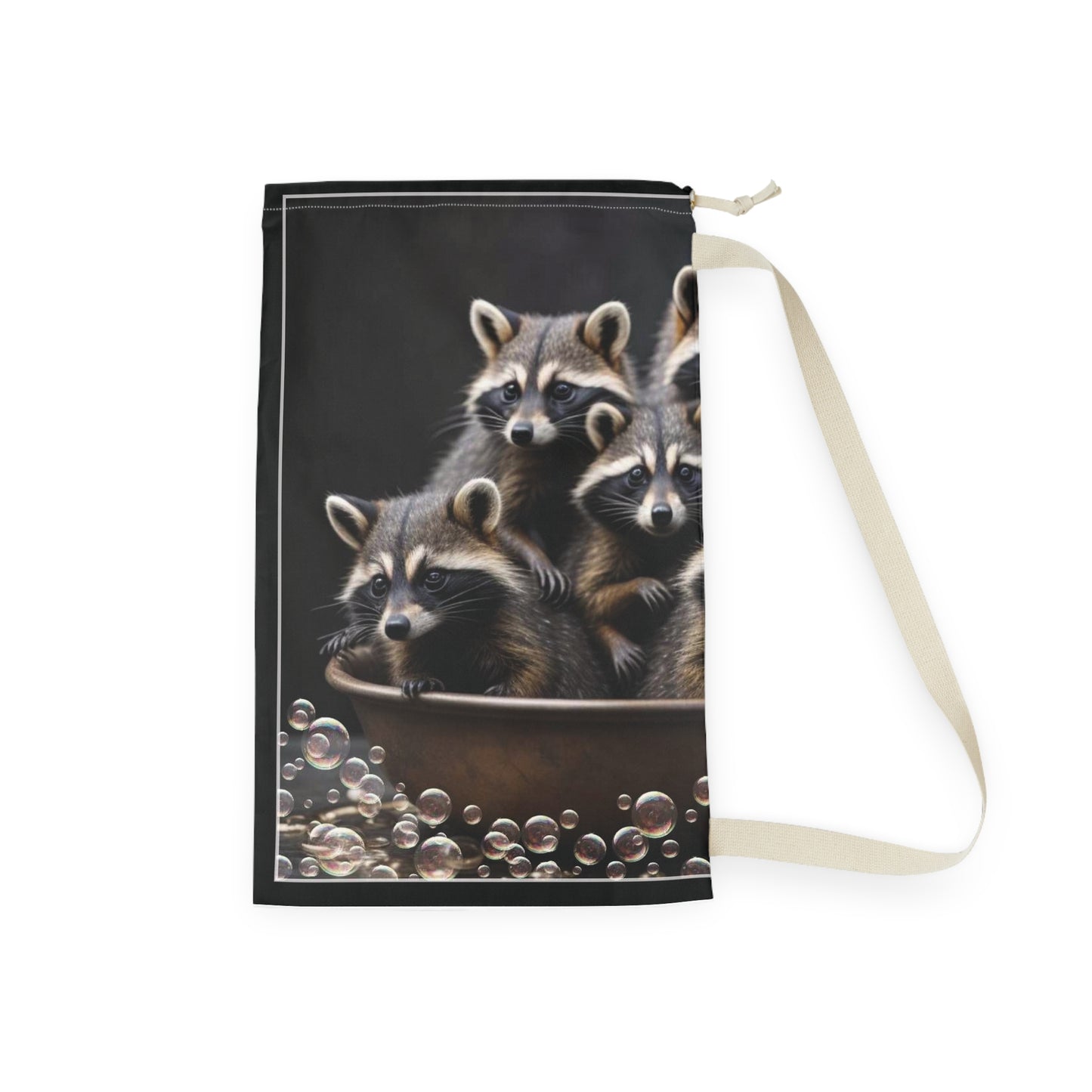 Racoon Laundry Bag