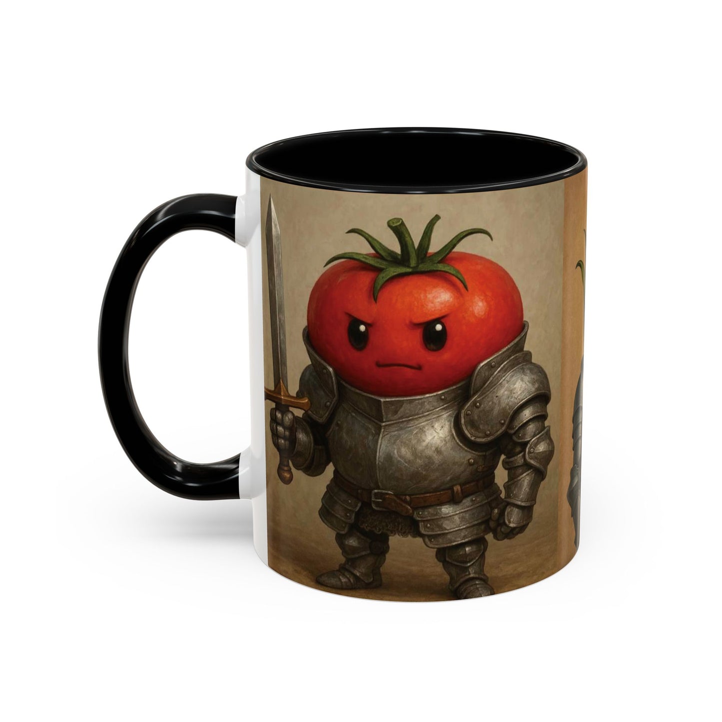 Fruit and Veggie Knights  Accent Coffee Mug (11, 15oz)