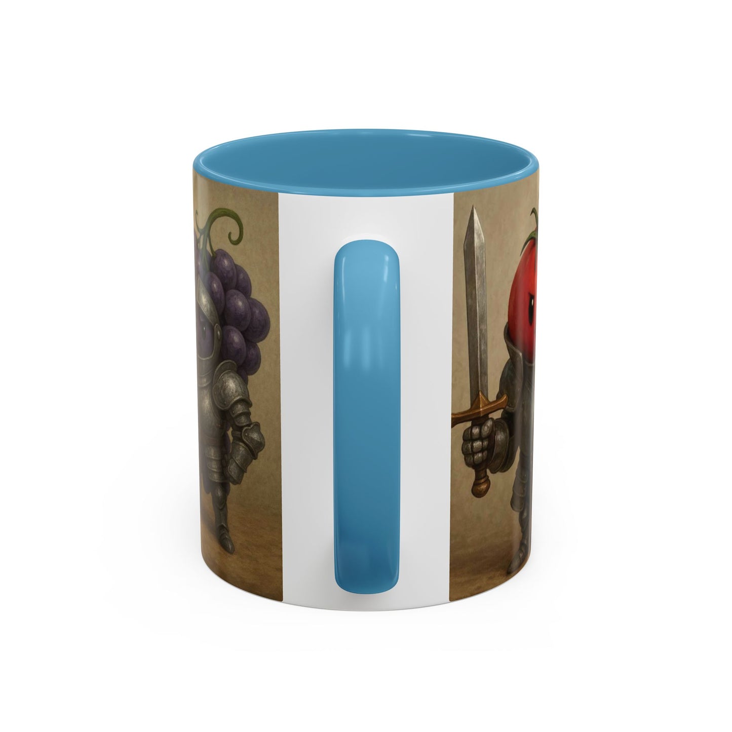 Fruit and Veggie Knights  Accent Coffee Mug (11, 15oz)