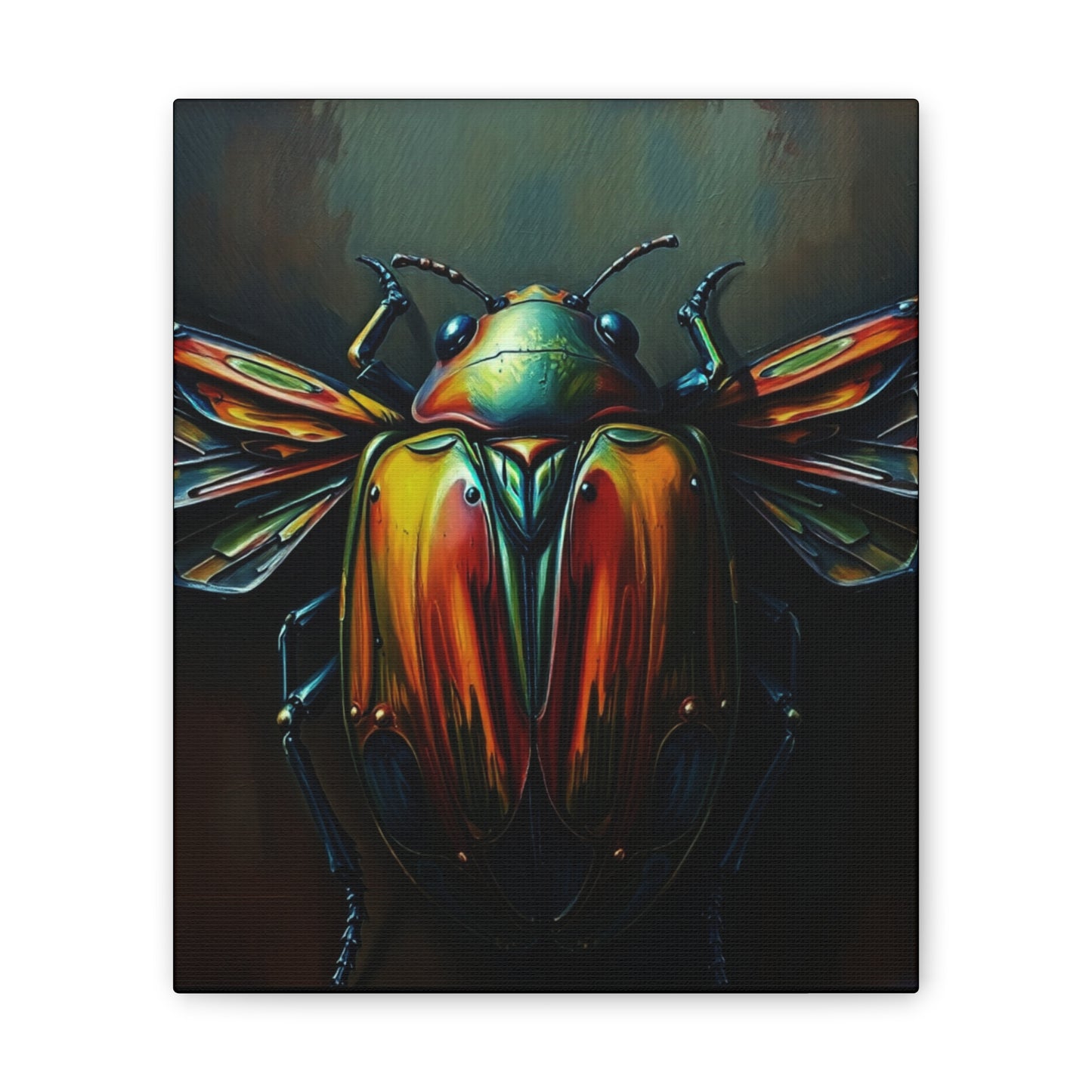 My friend Ben the beatle Canvas Stretched, 0.75"