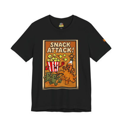 Snack attack Unisex Jersey Short Sleeve Tee