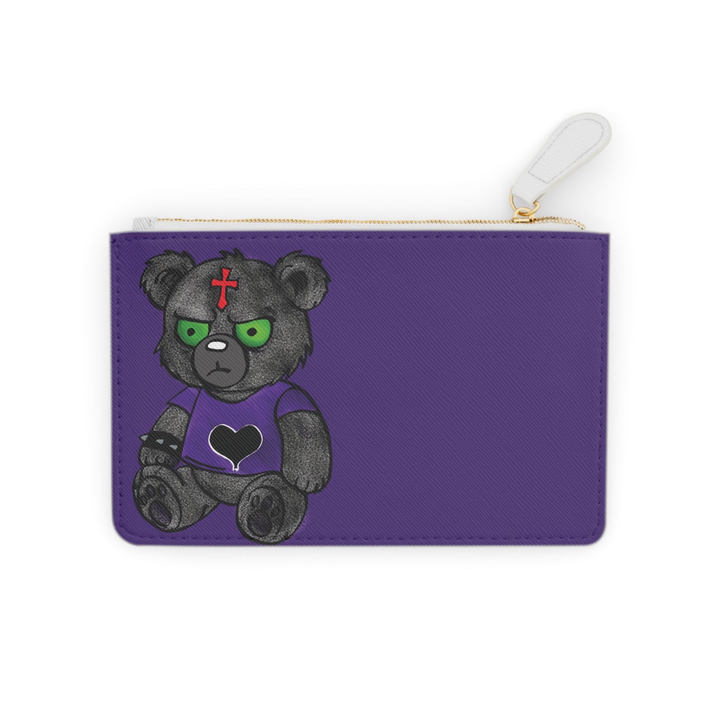 Punk Bear Mini Clutch Bag