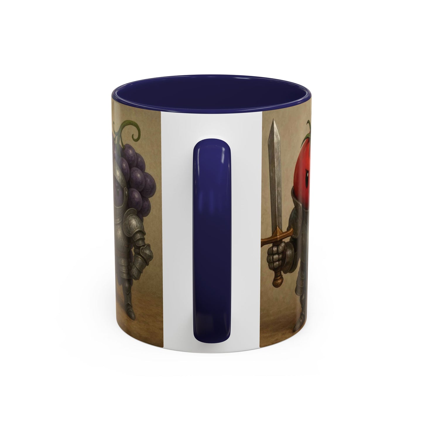 Fruit and Veggie Knights  Accent Coffee Mug (11, 15oz)