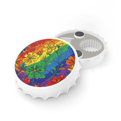 Beautful Flowers Bottle Opener