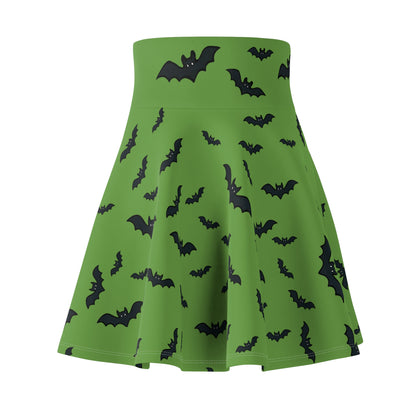 Bats in flight Women's Skater Skirt