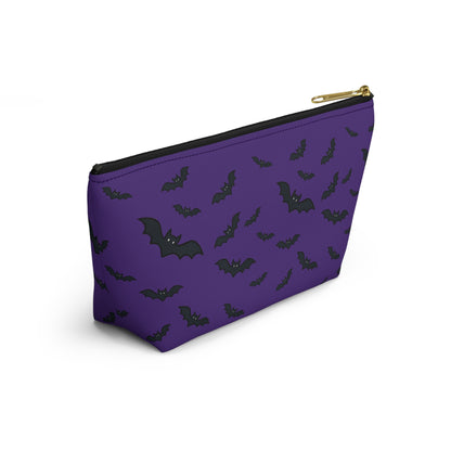 Bats all over Accessory Pouch w T-bottom