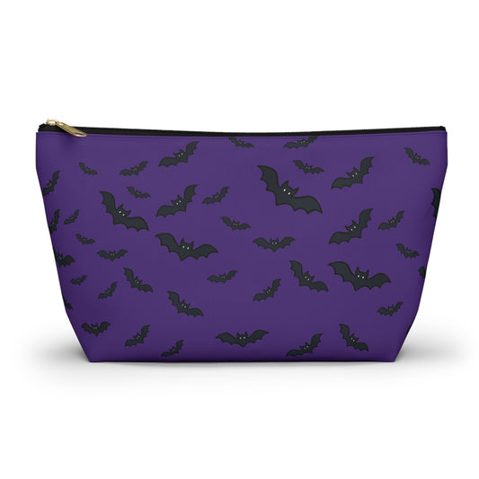 Bats all over Accessory Pouch w T-bottom