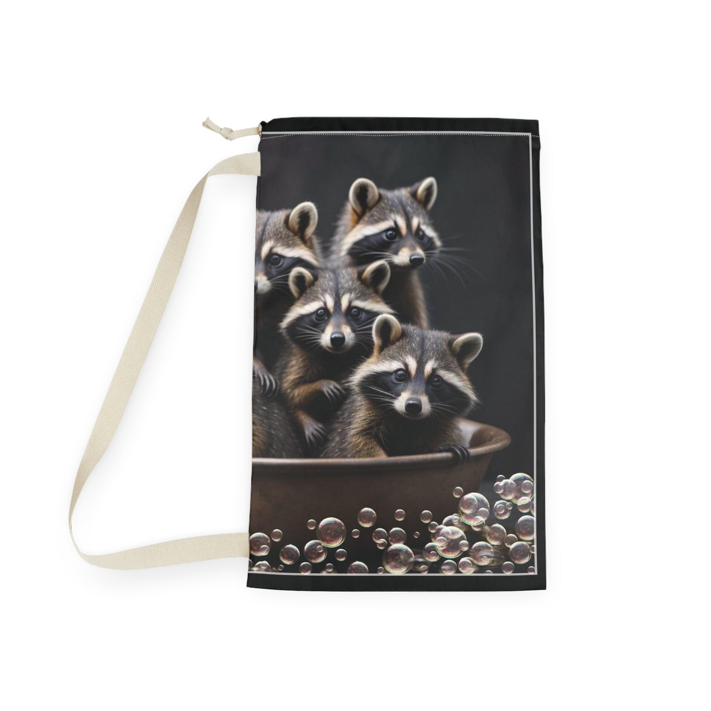 Racoon Laundry Bag