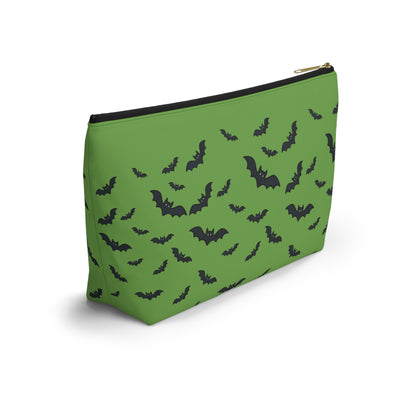 Bats in flight Accessory Pouch w T-bottom