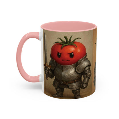 Fruit and Veggie Knights  Accent Coffee Mug (11, 15oz)