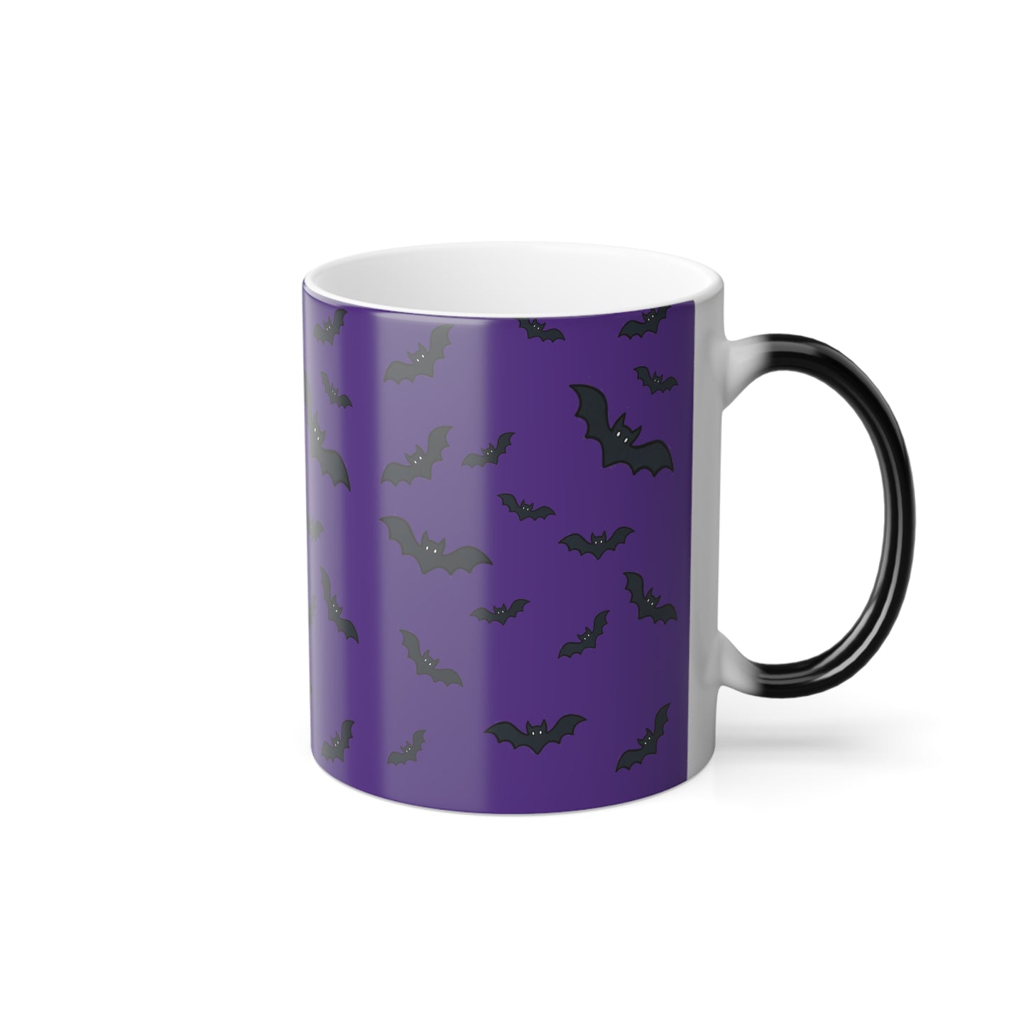 Bats all over Color Morphing Mug, 11oz