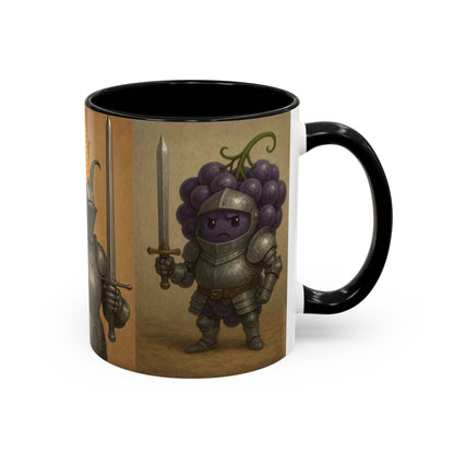 Fruit and Veggie Knights  Accent Coffee Mug (11, 15oz)